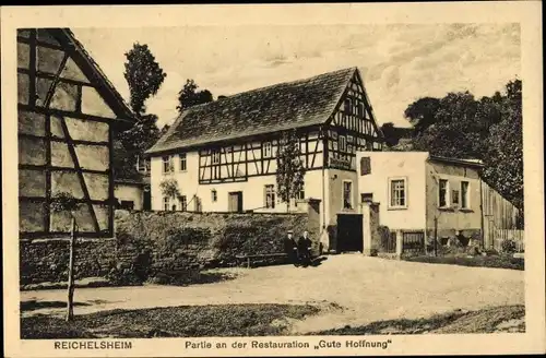 Ak Reichelsheim im Odenwald, Restauration Gute Hoffnung