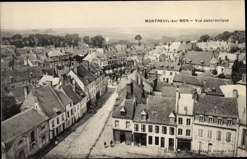Ak Montreuil sur Mer Pas de Calais, Vue panoramique