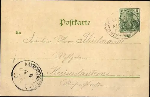 Litho Bad Kreuznach in Rheinland Pfalz, Gruß von der Nahe, Rheingrafenstein, Ebernburg