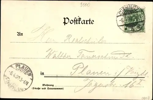 Ak Chemnitz in Sachsen, Königstraße