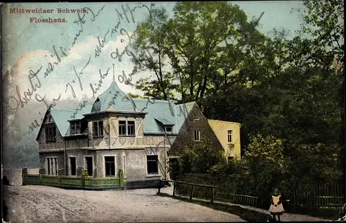 Ak Mittweida in Sachsen, Flosshaus