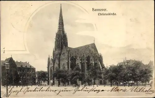 Ak Hannover in Niedersachsen, Christuskirche