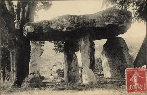 Ak Draguignan Var, Felsen