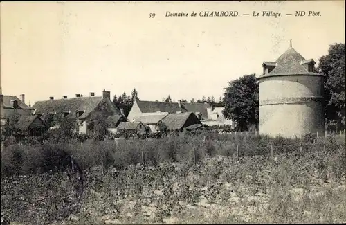 Ak Chambord Loir et Cher, Domaine, Village