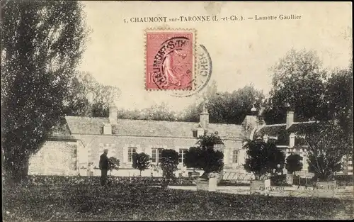 Ak Chaumont sur Taronne Loir et Cher, Lamotte Gaullier