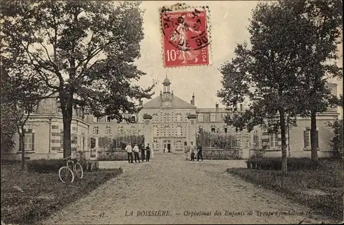 Ak La Boissière Yvelines, Orphelinat des Enfants de Troupe