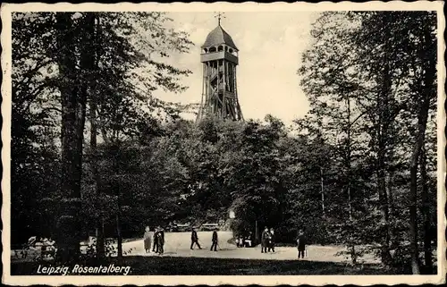 Ak Leipzig in Sachsen, Rosenthalberg