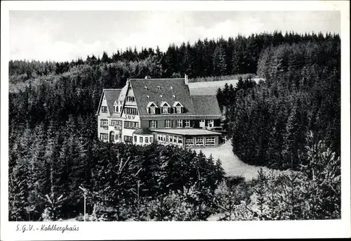 Ak Dahle Altena im Sauerland, S.G.V. Kohlberghaus