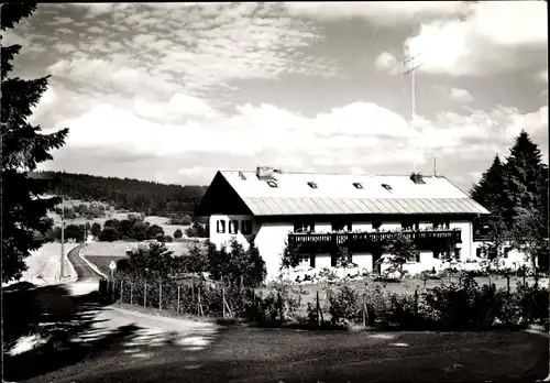 Ak Haidmühle an der Kalten Moldau Bayrischer Wald Niederbayern, Haus Auersperg