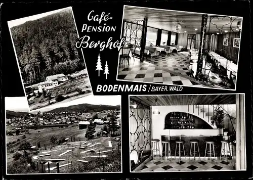 Ak Bodenmais in Niederbayern, Pension Berghof