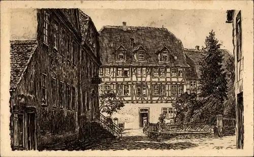 Ak Erbach im Odenwald Hessen, Im Städtel