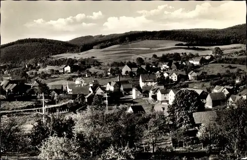 Ak Hetzbach Oberzent im Odenwald, Gesamtansicht, Gasthaus