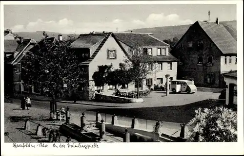 Ak Beerfelden Oberzent im Odenwald, Mümlingquelle