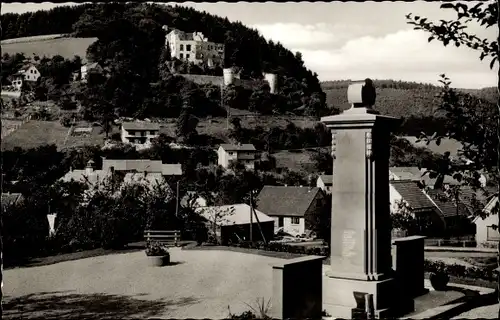 Ak Gammelsbach Oberzent im Odenwald, Ruine Freienstein