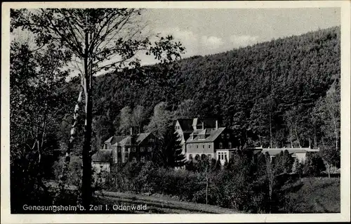 Ak Zell Bad König im Odenwaldkreis Hessen, Genesungsheim
