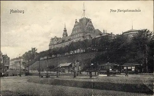 Ak Hamburg Mitte Altstadt, Neue Navigationsschule