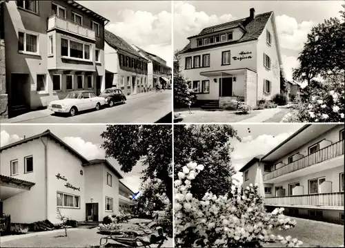 Ak Bad König im Odenwald Hessen, Pension Schönberger Hof, Haus Regina, Haus Hildegard