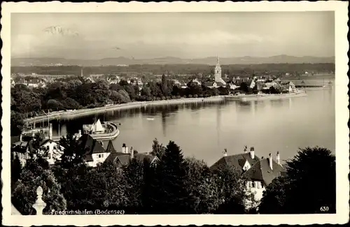 Ak Friedrichshafen am Bodensee, Gesamtansicht