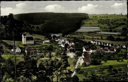 Ak Zell im Odenwald Bad König Odenwald Hessen, Gesamtansicht