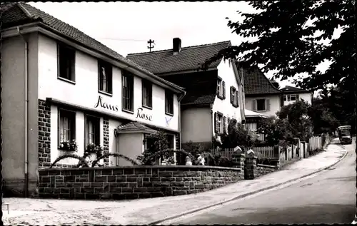 Ak Bad König im Odenwald Hessen, Waldstraße, Haus Rose