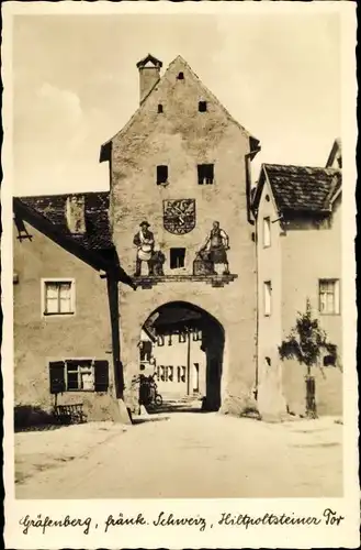 Ak Gräfenberg in Oberfranken, Hiltpoltsteiner Tor