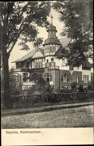 Ak Diepholz in Niedersachsen, Rathaus