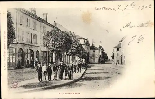 Ak Raon l'Étape Lothringen Vosges, Rue Jules Ferry