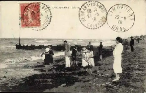 Ak Lion sur Mer Calvados, La Plage