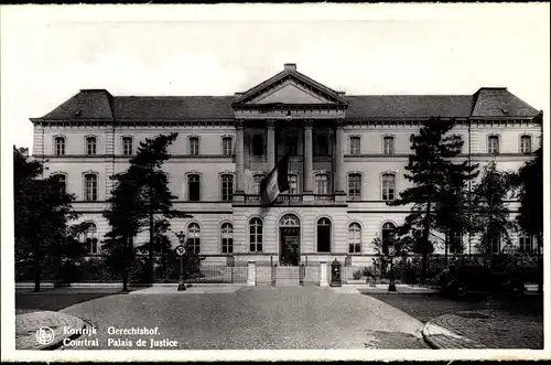 Ak Kortrijk Courtrai Westflandern, Gerechtshof, Palais de Justice