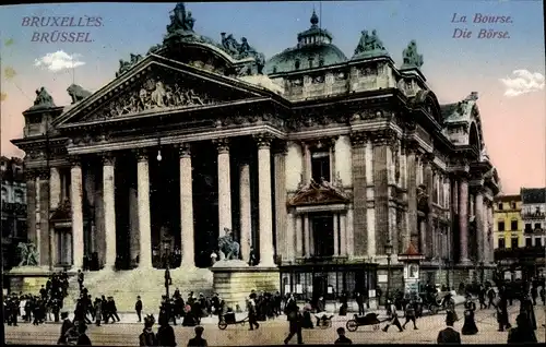 Ak Bruxelles Brüssel, La Bourse