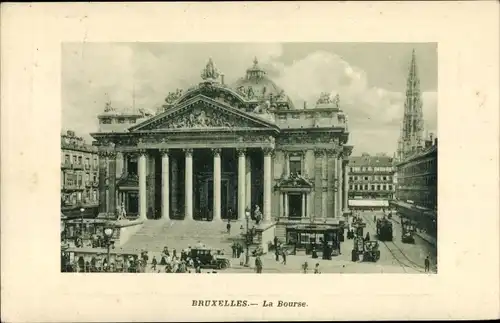 Ak Bruxelles Brüssel, LA Bourse