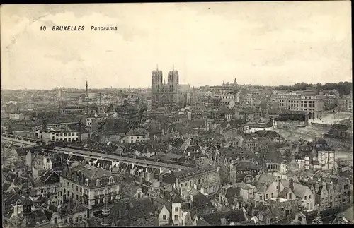 Ak Bruxelles Brüssel, Panorama