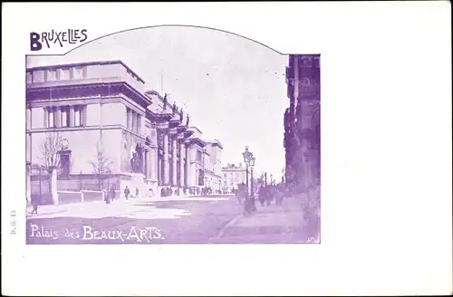 Ak Bruxelles Brüssel, Palais des Beaux Arts