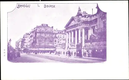 Ak Bruxelles Brüssel, La Bourse