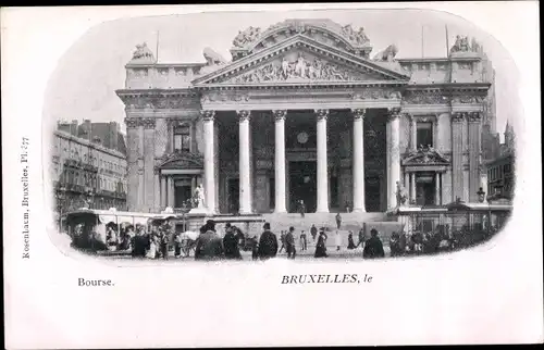 Ak Bruxelles Brüssel, Le Bourse