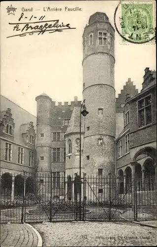 Ak Gand Gent Ostflandern, L'Arriere Faucille