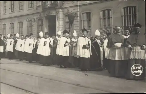 Foto Ak Eschweiler Nordrhein Westfalen, Geistliche, Prozession