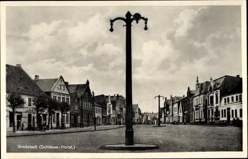 Ak Bredstedt in Nordfriesland, Markt