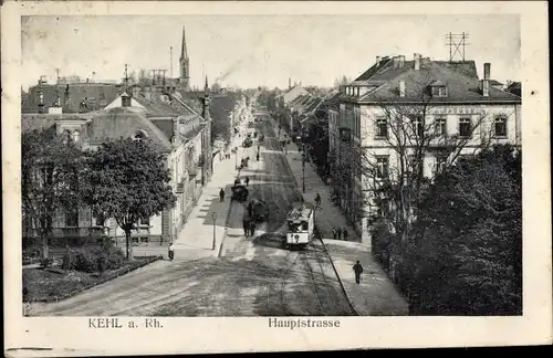 Ak Kehl am Rhein, Hauptstraße