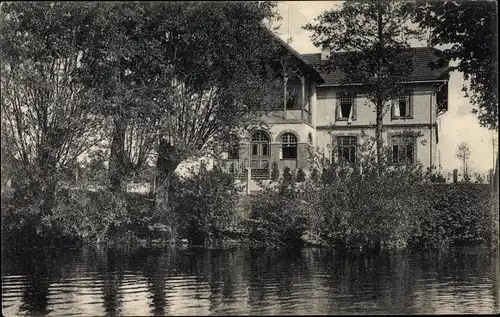 Ak Lasbek in Schleswig Holstein, Lasbeker Mühle, Pensionshaus