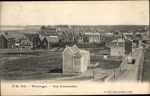 Ak Wimereux Pas de Calais, Vue d'ensemble