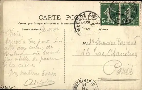 Ak Wimereux Pas de Calais, La Plage, L'Avancee