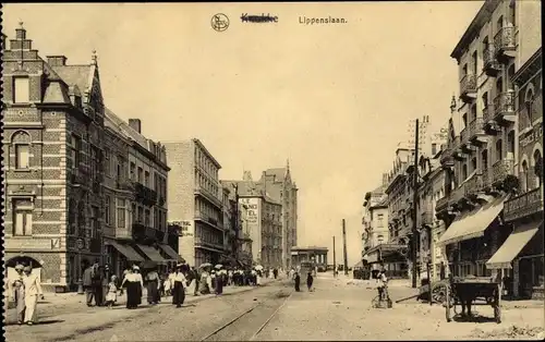 Ak Knokke Heist Westflandern, Lippenslaan