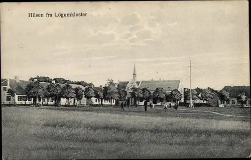 Ak Løgumkloster Lügumkloster Dänemark, Gesamtansicht