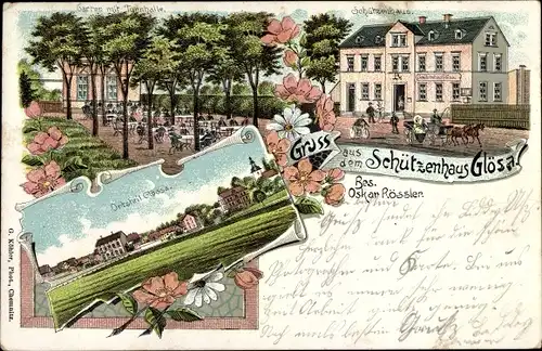 Litho Glösa Chemnitz in Sachsen, Schützenhaus