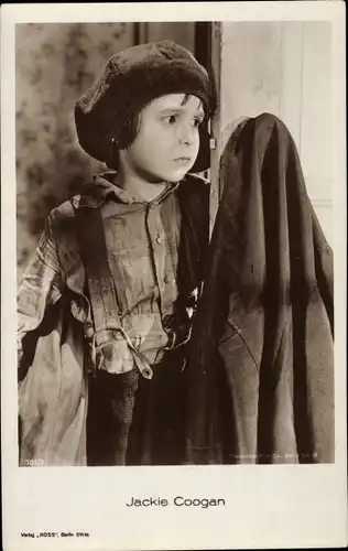 Ak Schauspieler Jackie Coogan, Portrait