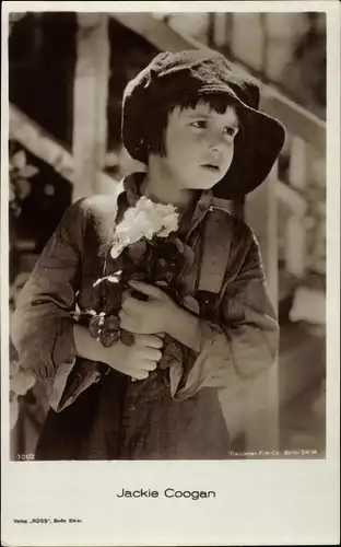 Ak Schauspieler Jackie Coogan, Portrait