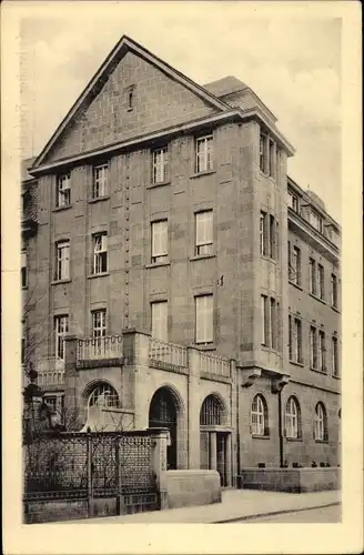 Ak Karlsruhe in Baden Württemberg, Ev. Oberkirchenratsgebäude, Architekten Curjel & Moser, No. 18