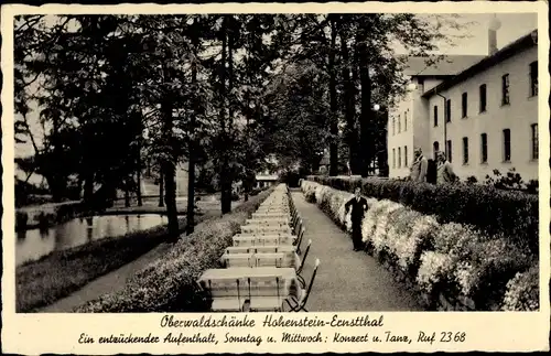 Ak Hohenstein Ernstthal Sachsen, Oberwaldschänke