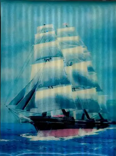 3 D Ak Segelschiff